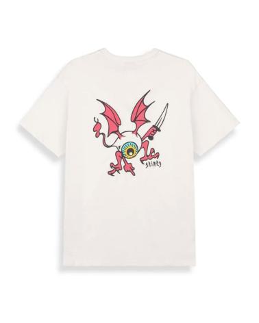 GRIMEY T-SHIRT PEACE WITHIN THE WATCHING EYE MULTICOLORE MULTICOLOR