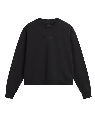 VANS OFF THE WALL SUDADERA VANS ESSENTIAL RELAXED CREW BLACK MULTICOLOR