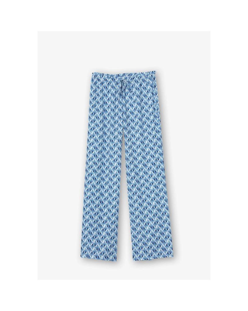 PANTALONI TIFFOSI 10054646 CON TEXTURE BLU AZUL