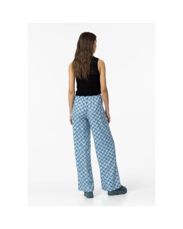 PANTALONI TIFFOSI 10054646 CON TEXTURE BLU AZUL