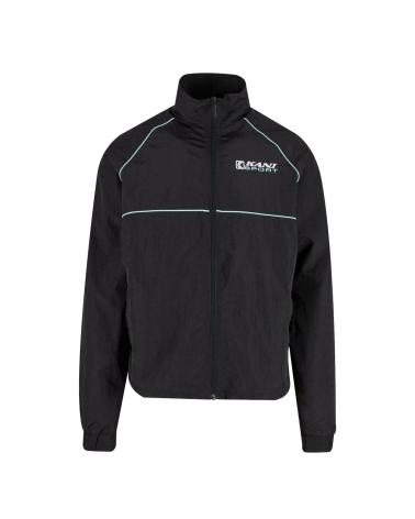KARL KANI OG SPORT TRACKJACKET SPORTJACKE SCHWARZ MULTICOLOR
