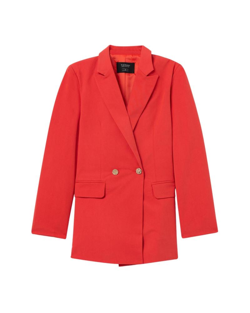 TIFFOSI BLAZER ROT MIT DOPPELREIHER MODELL 10054600 ROJO