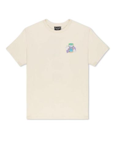RIPNDIP CAMISETA TIME TURNER CREMA MULTICOLOR MULTICOLOR