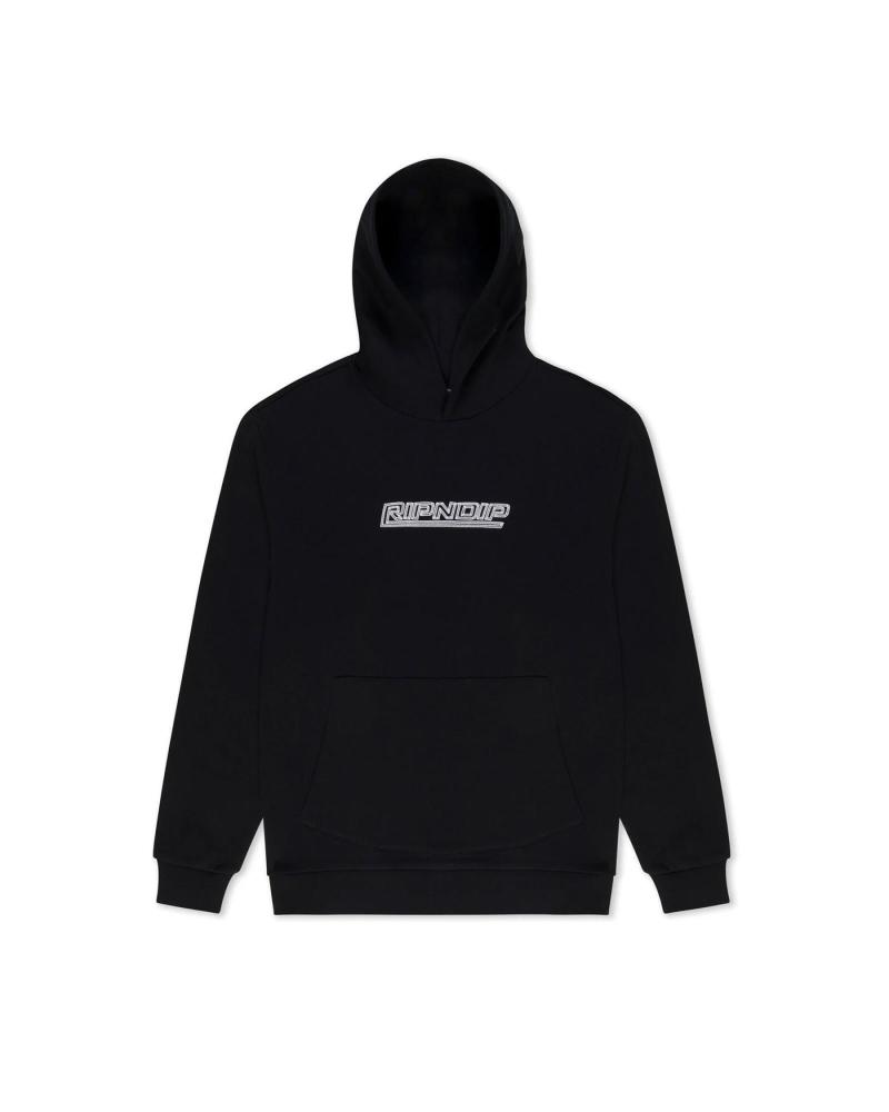 RIPNDIP ROBO NERM HOODIE KAPUZENPULLOVER SCHWARZ MEHRFARBIG MULTICOLOR