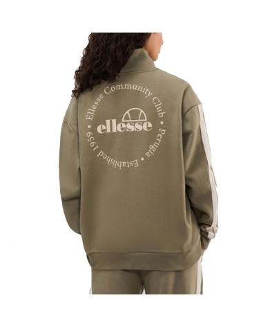 ELLESSE ZARAGOZA ZIP TRACK TOP KHAKI MEHRFARBIG MULTICOLOR