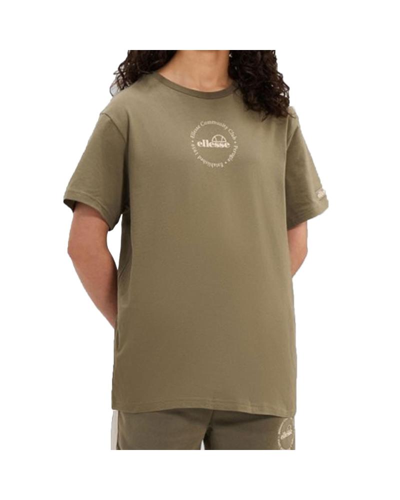 T-SHIRT ELLESSE MONACO TEE KHAKI VERDE MULTICOLORE MULTICOLOR