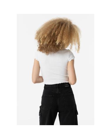TIFFOSI WEISSES CROP TOP T-SHIRT 10053573 BLANCO