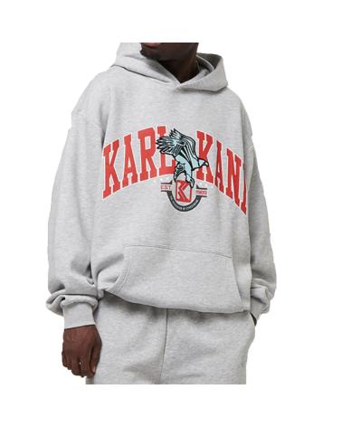 MOLETOM KARL KANI OG EAGLE PRINT OS HOODIE G MULTICOLOR MULTICOLOR