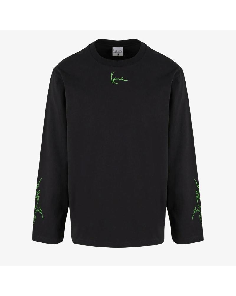 KARL KANI LANGARMSHIRT TRIBAL SMALL SIGNATURE MEHRFARBIG MULTICOLOR