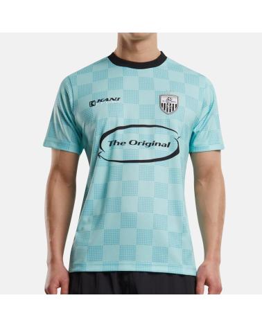 KARL KANI OG SPORT STAR CHECK TRIKOT T-SHIRT GRÜN MEHRFARBIG MULTICOLOR