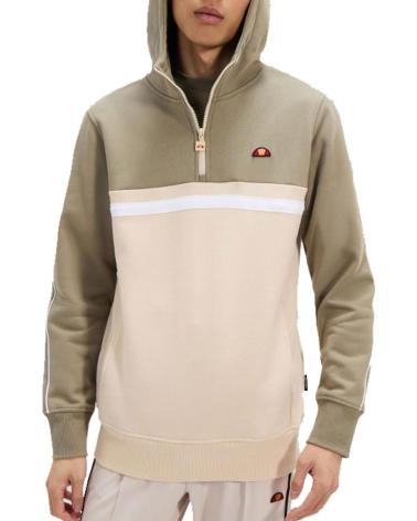 MOLETOM COM CAPUZ ELLESSE ANTOGONI OH HOODY COLOR BLOCK CÁQUI-BEGE KAKI-BEIGE