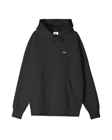 OBEY DALMATION KAPUZENPULLOVER SCHWARZ MULTICOLOR