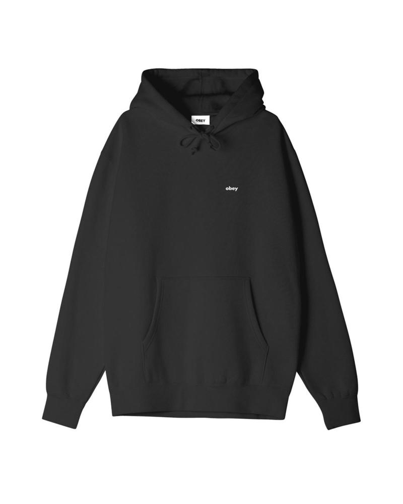 MOLETOM COM CAPUZ OBEY DALMATION PRETO MULTICOLOR