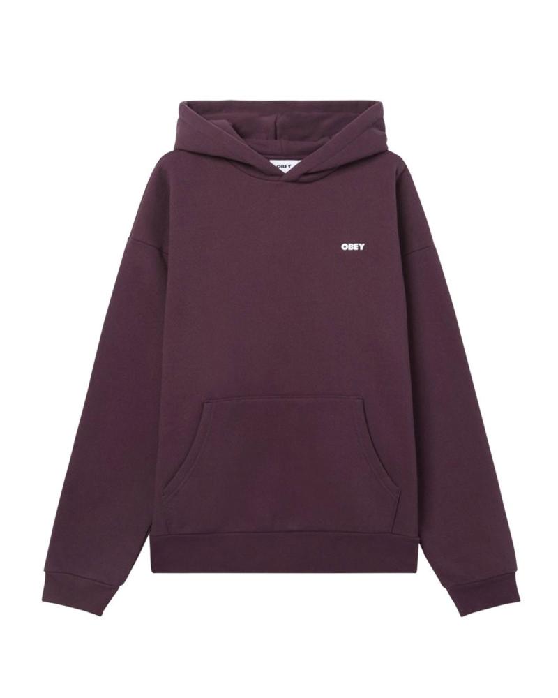 OBEY BOLD STAR EXTRA HEAVY H KAPUZENPULLOVER MULTICOLOR