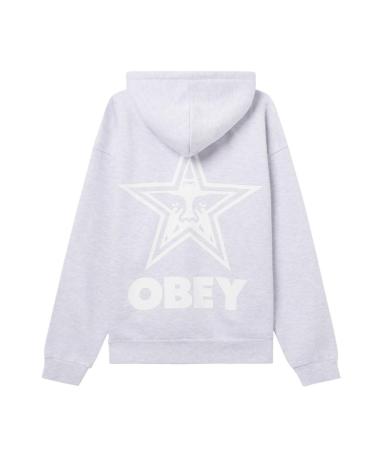 OBEY BOLD STAR EXTRA HEAVY H KAPUZENPULLOVER MULTICOLOR
