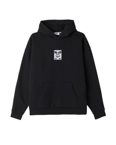 OBEY ICON EXTRA HEAVY HOOD I KAPUZENPULLOVER MULTICOLOR