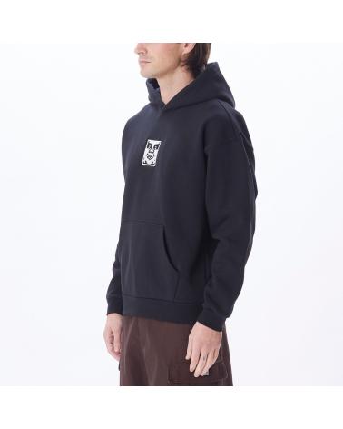 OBEY ICON EXTRA HEAVY HOOD I KAPUZENPULLOVER MULTICOLOR