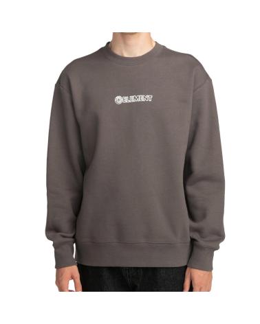 -ELEMENT-SUDADERA-JUNGLE-SHOP-CREW-MARRON-BROW-MULTICOLOR