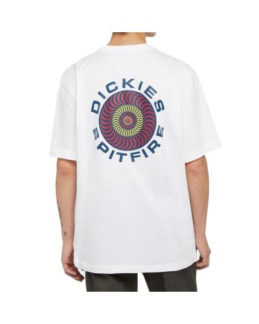 DICKIES X SPITFIRE TEE WEISS MEHRFARBIG MULTICOLOR