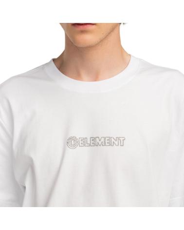 Camicie-casual-da-uomo-ELEMENT-CAMISETA-JUNGLE-SHOP-SS-OPTIC-WHITE-MULTICOLOR