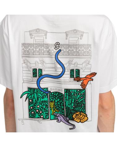 Camicie-casual-da-uomo-ELEMENT-CAMISETA-JUNGLE-SHOP-SS-OPTIC-WHITE-MULTICOLOR