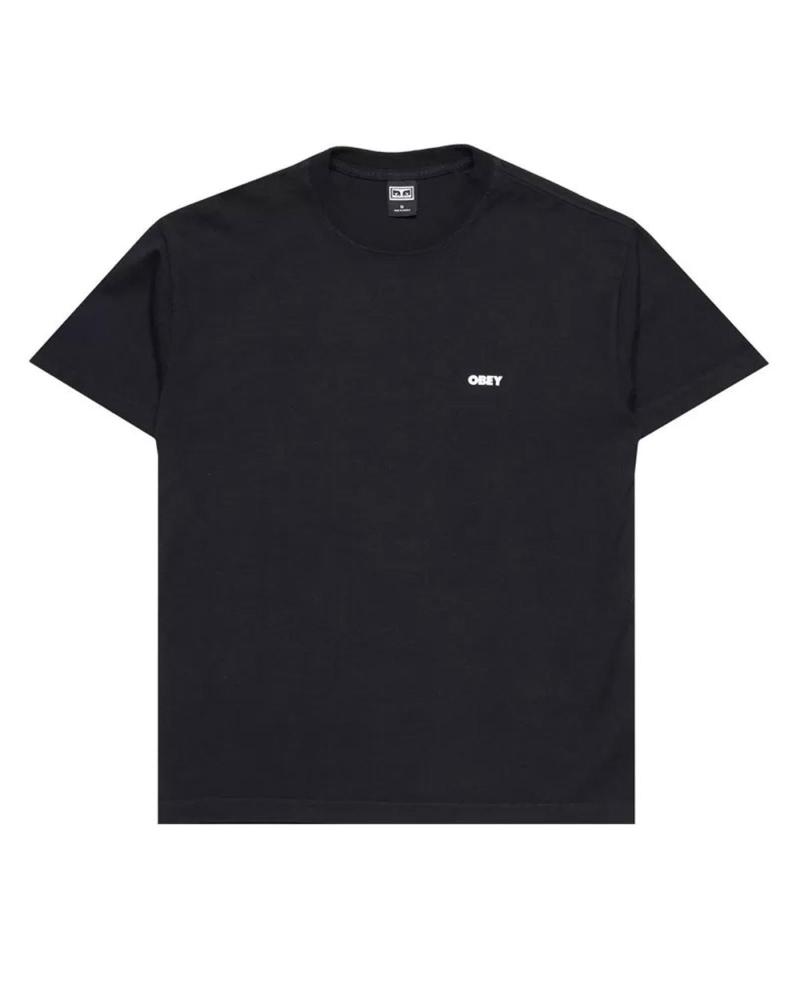 OBEY CAMISETA BOLD ICON HEAVYWEIGHT TEE JET B MULTICOLOR