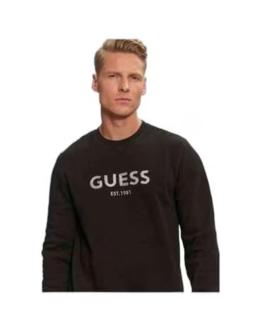 GUESS SUDADERA PARA HOMBRE EN COLOR NEGRO