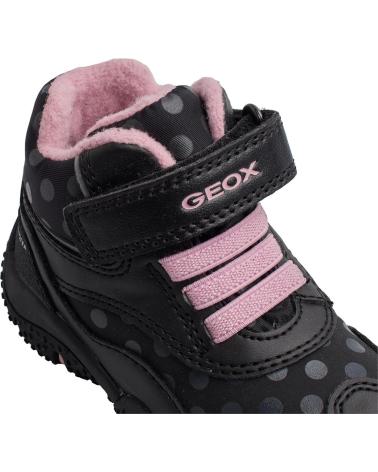 GEOX BOTINES IMPERMEABLES CON FORRO POLAR B ALTIC G B04H1A-054FU NEGRO-ROSA