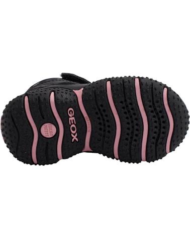 GEOX BOTINES IMPERMEABLES CON FORRO POLAR B ALTIC G B04H1A-054FU NEGRO-ROSA