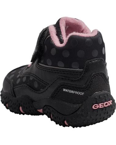 GEOX BOTINES IMPERMEABLES CON FORRO POLAR B ALTIC G B04H1A-054FU NEGRO-ROSA