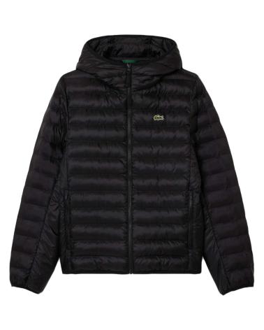 LACOSTE BLACK BLOUSON JACKET NEGRO