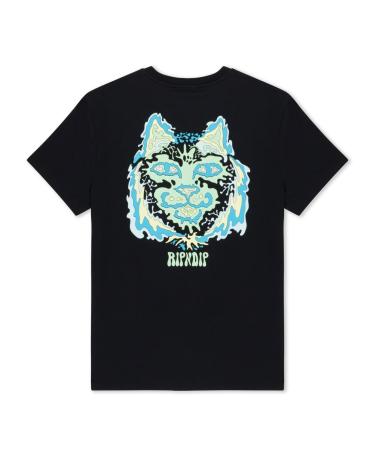 Camisetas-masculinas-RIPNDIP-CAMISETA-NERM-WAVE-TEE-BLACK-MULTICOLOR