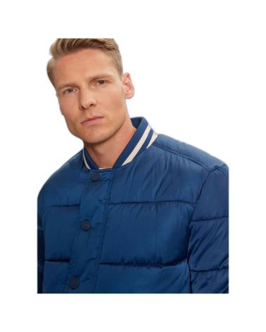 -GUESS-CHAQUETA-BRANDED-PUFFA-BOMBER-AZUL