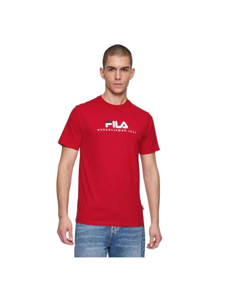 FILA Camiseta De Manga Corta Fau0200-30002 en rojo para hombre