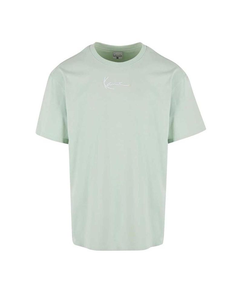 KARL KANI SMALL SIGNATURE ESSENTIAL T-SHIRT MINTGRÜN MULTICOLOR
