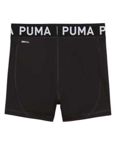 PUMA STRONG 3 SHORT TIGHT 526002-01 BLACK SHORTS NEGRO