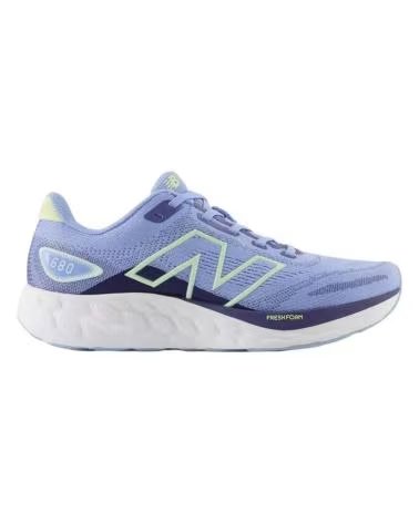 NEW BALANCE ZAPATILLAS 680 V8 FRESH FOAM CELESTE ELECTRIC SKY W680RL8 RU AZUL