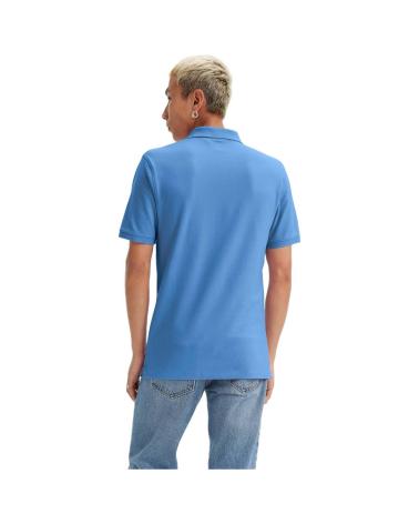 POLO LEVI'S DE ALGODÃO PIQUÉ PARA HOMEM - AZUL CLÁSSICO AZUL