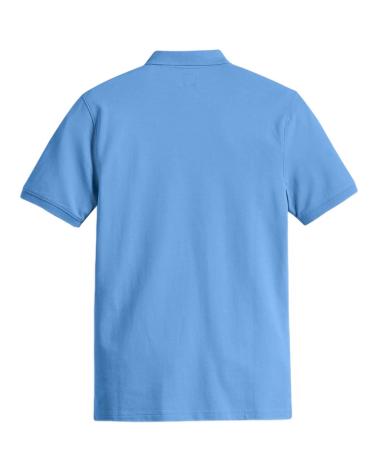 POLO LEVI'S DE ALGODÃO PIQUÉ PARA HOMEM - AZUL CLÁSSICO AZUL