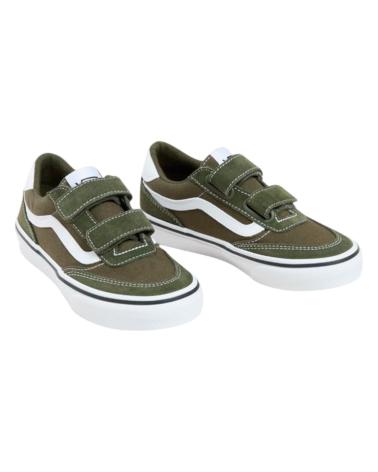 VANS OFF THE WALL ZAPATILLAS VANS BROOKLYN LS VELCRO GRAPE LEAF VN000DBR VERDE