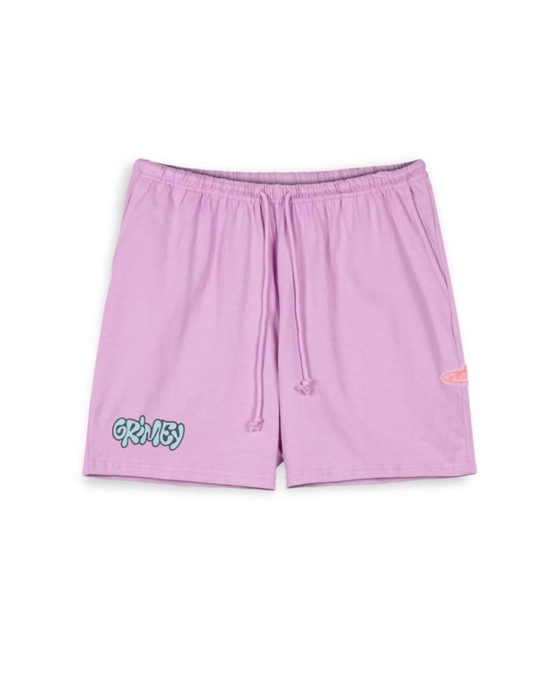 CALÇÕES GRIMEY BLOODSUCKER SWEATSHORTS ROXO MULTICOLOR
