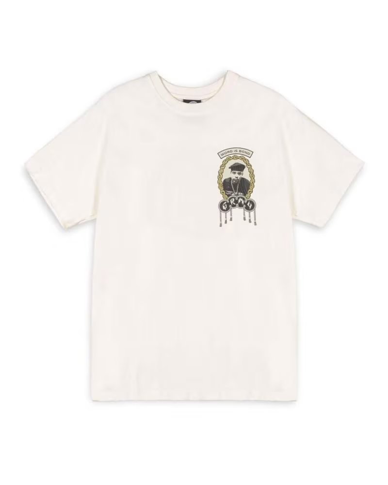 GRIMEY SUPASTAR REGULAR TEE BIANCO BLANCO