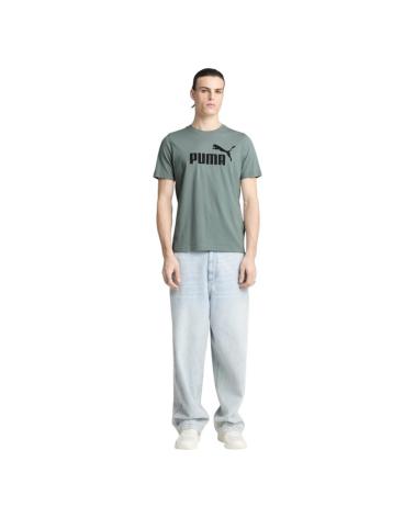 T-SHIRT PUMA ESSENTIALS N°1 LOGO MOON 682533-30 VERT VERDE