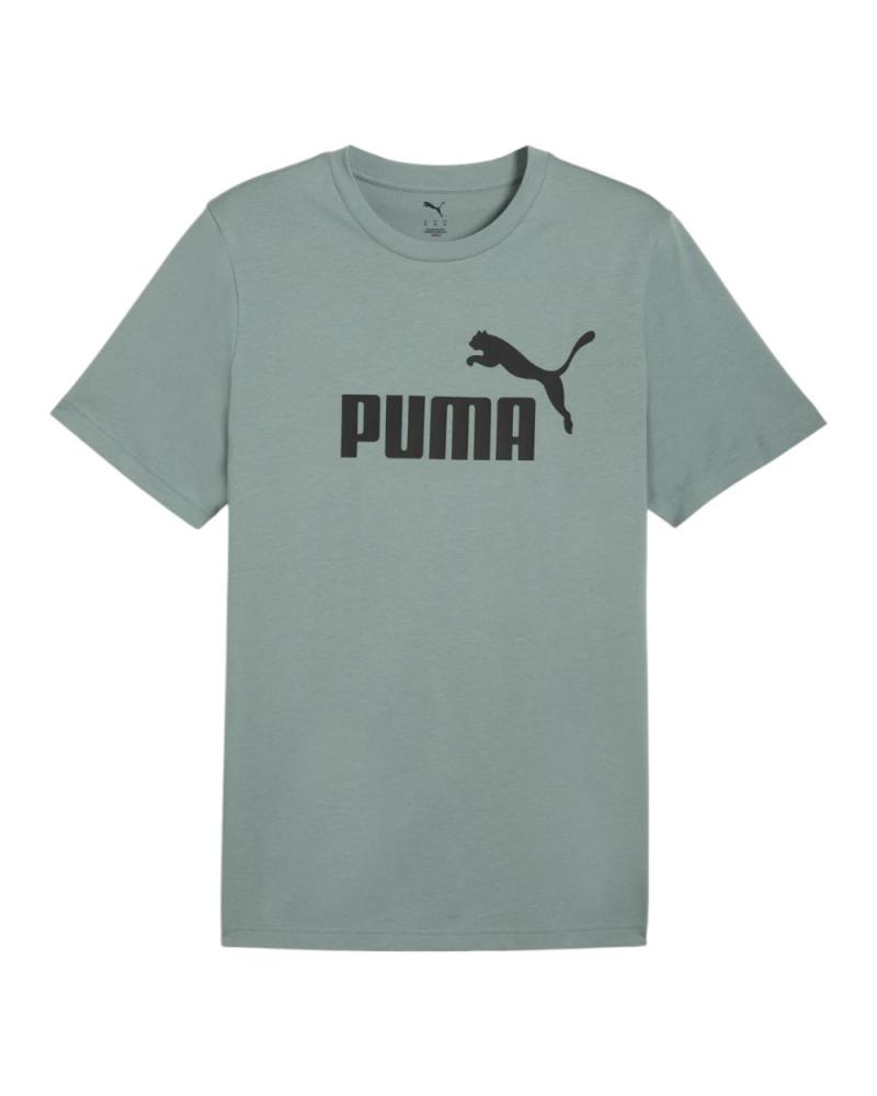 T-SHIRT PUMA ESSENTIALS N°1 LOGO MOON 682533-30 VERT VERDE
