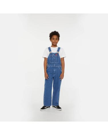 -MARCA-INEXISTENTE-PETO-VAQUERO-NINO-DICKIES-DENIM-BIB-OVERALL-K-MULTICOLOR