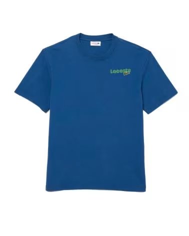 LACOSTE Camiseta T-Shirt en color azul para hombre AZUL