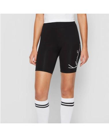 KARL KANI SIGNATURE CYCLING SHORTS NEGROS CON LOGO MULTICOLOR MULTICOLOR