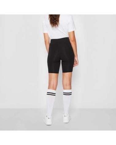 KARL KANI SIGNATURE RADLERHOSE SCHWARZ MIT MEHRFARBIGEM LOGO MULTICOLOR