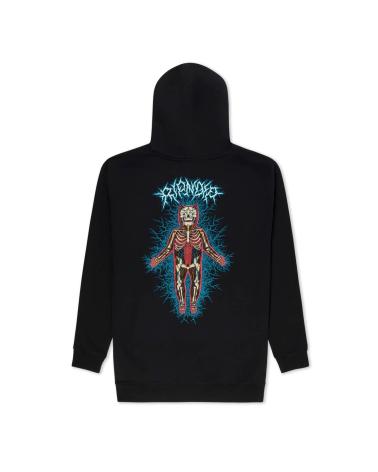 SUDADERA CON CAPUCHA RIPNDIP NERVOUS SYSTEM NEGRA MULTICOLOR MULTICOLOR