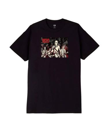 CAMISETA OBEY JUST A MINOR THREAT NEGRA MULTICLOR MULTICOLOR